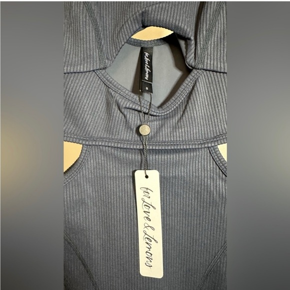 NWT For love and lemons navy one piece jumpsuit NWT - Picture 1 of 4